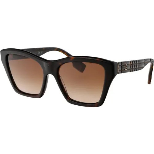 Stylische Arden Sonnenbrille für den Sommer , Damen, Größe: 54 MM - Burberry - Modalova