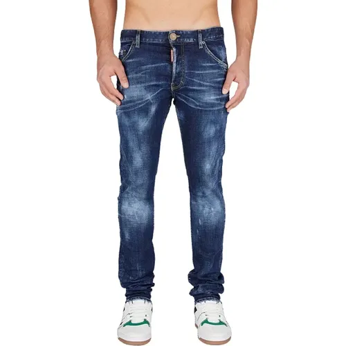 Cool Guy Slim-fit Jeans - Azul - Dsquared2 - Modalova
