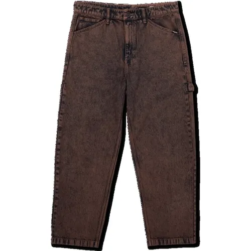 Kraftsman Denim Lange Hose , Herren, Größe: W30 - Volcom - Modalova