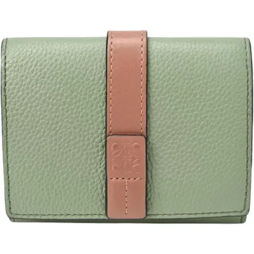 Pre-owned Leather wallets , female, Sizes: ONE SIZE - Loewe Pre-owned - Modalova