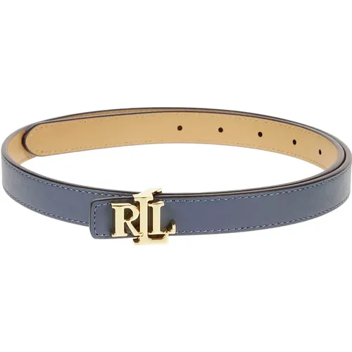 Double-Faced Skinny Belt , female, Sizes: S, M - Ralph Lauren - Modalova