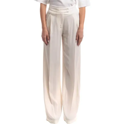 Wide Leg Pants , female, Sizes: S, XS - Simona Corsellini - Modalova