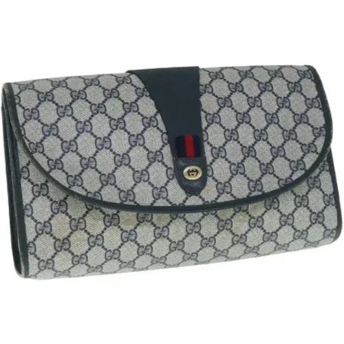 Pre-owned Canvas clutches , female, Sizes: ONE SIZE - Gucci Vintage - Modalova