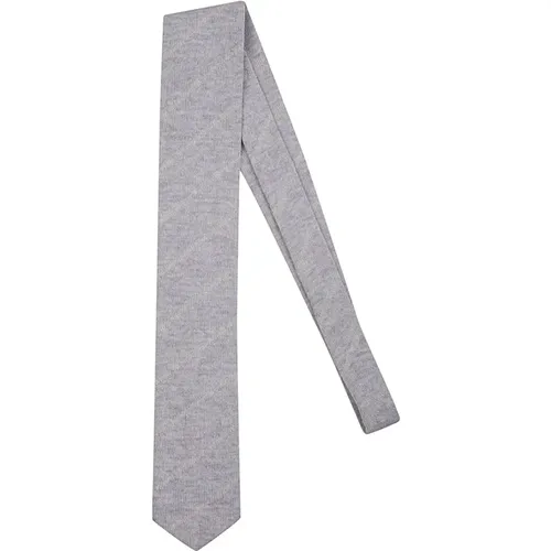 Regimental Wool Tie , male, Sizes: ONE SIZE - Eleventy - Modalova