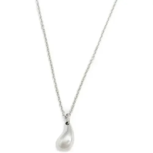 Pre-owned Platinum necklaces , female, Sizes: ONE SIZE - Tiffany & Co. Pre-owned - Modalova