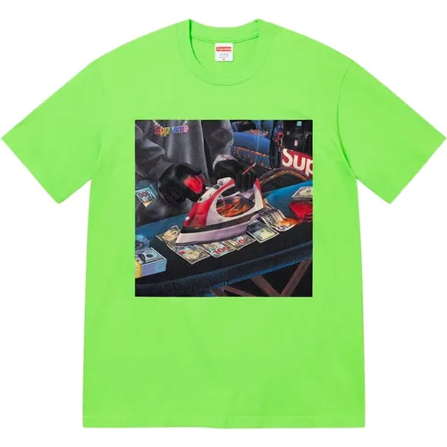 Klassisches Gas Tee Lime Limited Edition - Supreme - Modalova