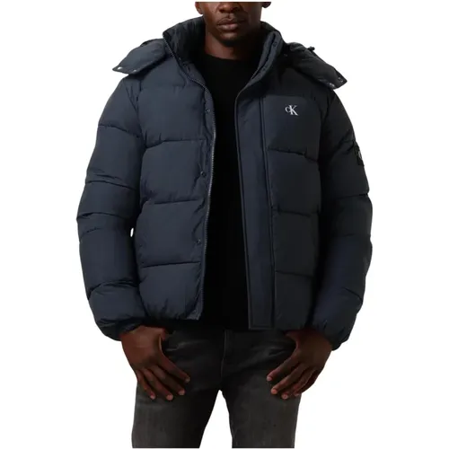 Herren Essentials Non Down Jacke , Herren, Größe: XS - Calvin Klein - Modalova