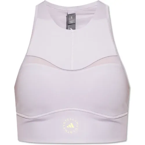 Training top with logo , female, Sizes: M, S, XS - adidas by stella mccartney - Modalova