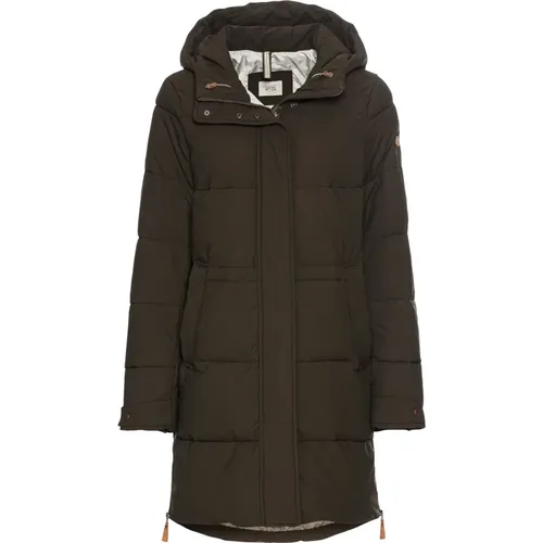 Gepolsterte Pufferjacke , Damen, Größe: L - camel active - Modalova