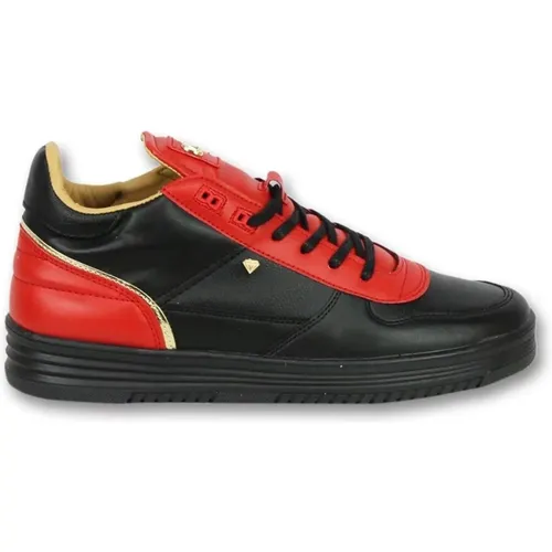 Men Shoes Sneakers - Luxury Red - Cms72 , male, Sizes: 7 UK - True Rise - Modalova