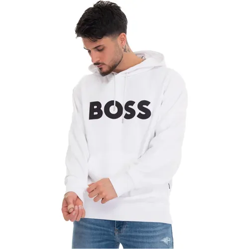 Sullivan11 Maxi Logo Kapuzenpullover , Herren, Größe: XL - Boss - Modalova