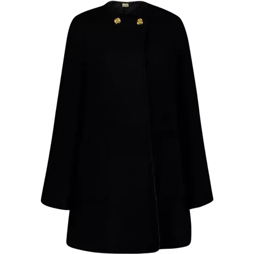 Reversible Wool-Silk Tweed Coat , female, Sizes: M, XS - Gucci - Modalova