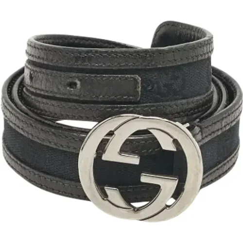 Pre-owned Canvas belts , female, Sizes: ONE SIZE - Gucci Vintage - Modalova