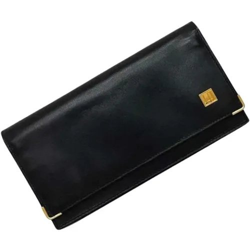 Pre-owned Leather wallets , female, Sizes: ONE SIZE - Dunhill Pre-owned - Modalova