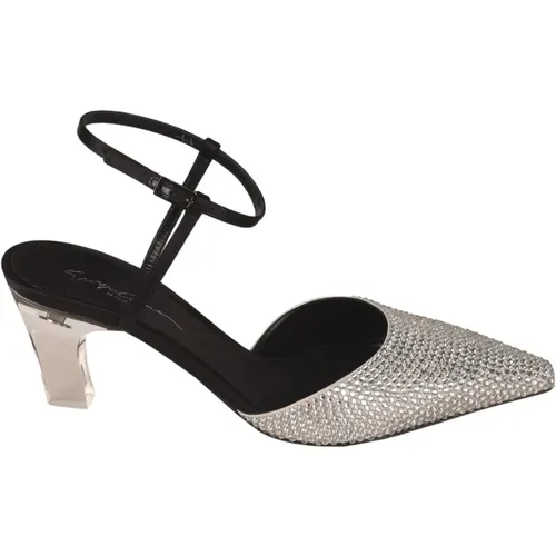 With Heel , female, Sizes: 4 1/2 UK - Giorgio Armani - Modalova