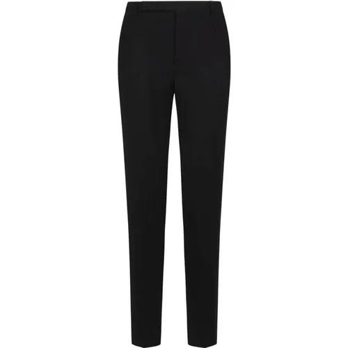 Wool Flannel Slim-Fit Pants , male, Sizes: XL - Saint Laurent - Modalova