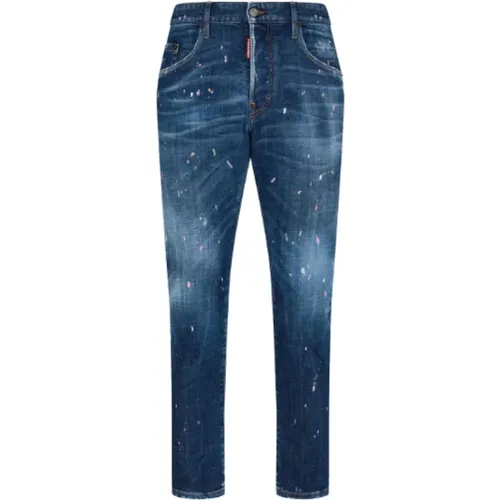 Slim-fit Jeans , Herren, Größe: L - Dsquared2 - Modalova