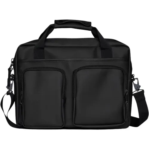 Waterproof Tech Bag for Short Trips and Commuting , male, Sizes: ONE SIZE - Rains - Modalova