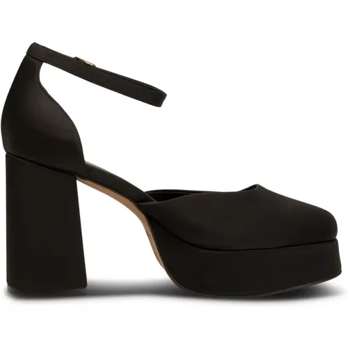 Priscilla Satin Platform Heels - , female, Sizes: 3 UK - Shoe the Bear - Modalova