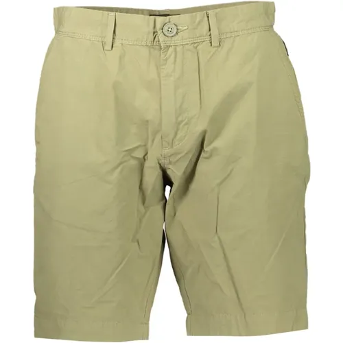 Bermuda Shorts with Contrast Details , male, Sizes: W32, W40 - Napapijri - Modalova