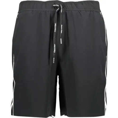 Sportliche Schwarze Herrenshorts mit Elastischem Bund , Herren, Größe: 2XL - Calvin Klein - Modalova