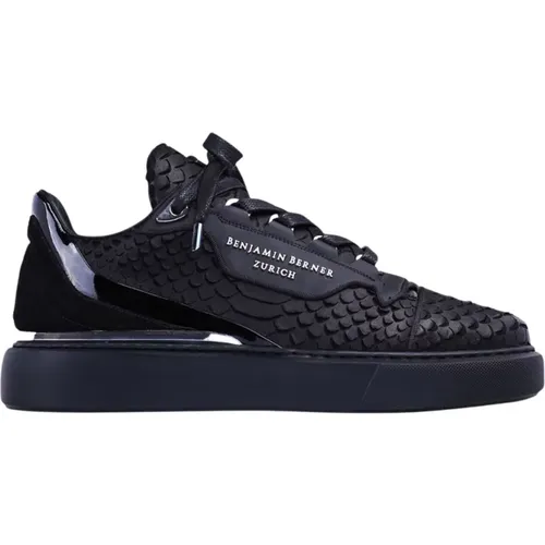 Python Cut-Matt Nappa Sneaker , male, Sizes: 5 UK - Benjamin Berner - Modalova