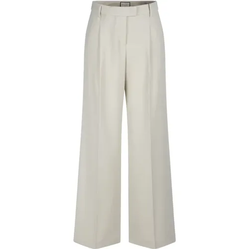 Artistic Wool Blend Wide Leg Pants , Damen, Größe: S - Seductive - Modalova