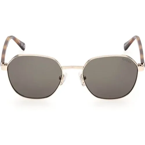 Metall Sonnenbrille für Männer , unisex, Größe: ONE Size - Guess - Modalova