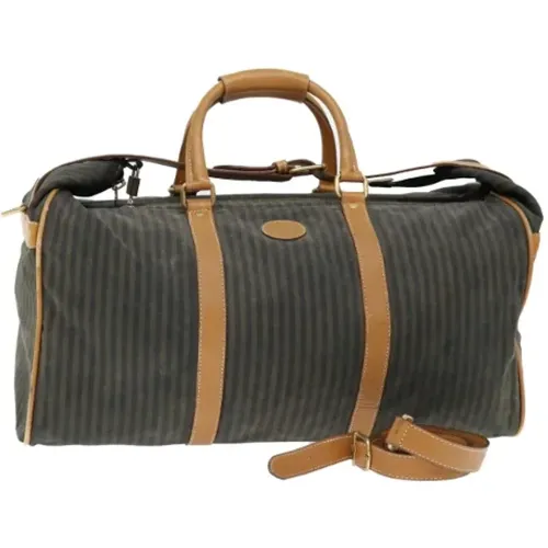 Pre-owned Canvas travel-bags , female, Sizes: ONE SIZE - Fendi Vintage - Modalova