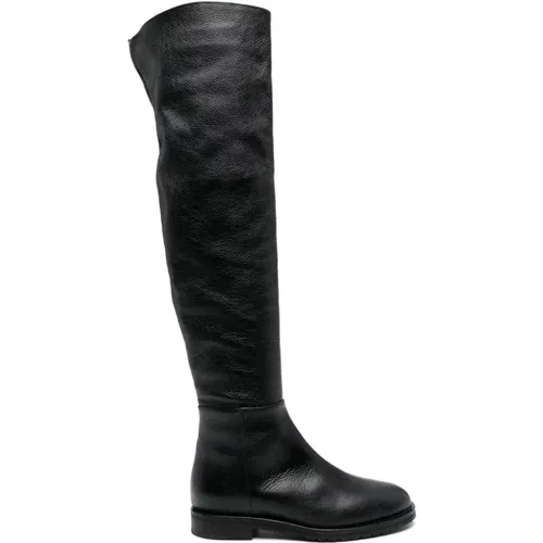 Over-Knee Panelled Boots , female, Sizes: 4 UK - Roberto Festa - Modalova