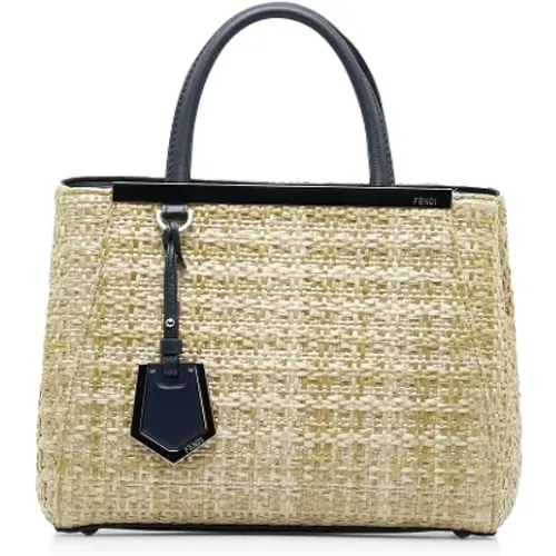 Pre-owned Raffia fendi-bags , female, Sizes: ONE SIZE - Fendi Vintage - Modalova