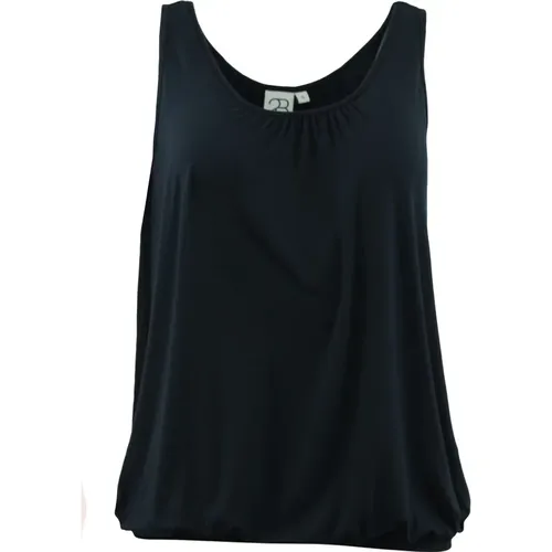 Sleeveless Top with Wide Straps , female, Sizes: L, XL, M, S, 2XL - 2-Biz - Modalova