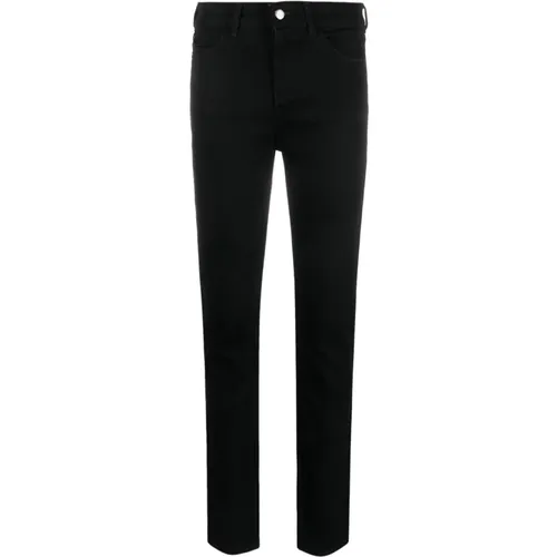 Mid-Rise Slim-Fit Jeans , female, Sizes: W29, W30, 2XS, W31, W34, W26, W33, W27 - Emporio Armani - Modalova