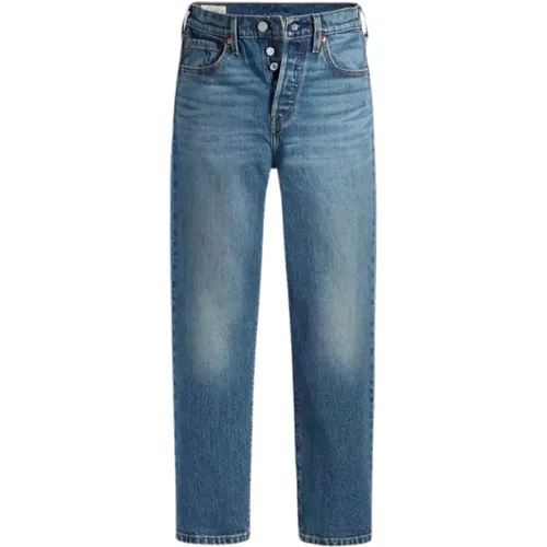 Levi's, Jean 501 Crop , Damen, Größe: W27 L26 - Levis - Modalova