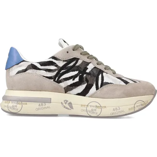 Retro-style Sneakers with Modern Design , female, Sizes: 4 UK, 5 UK, 6 UK, 3 UK - Premiata - Modalova