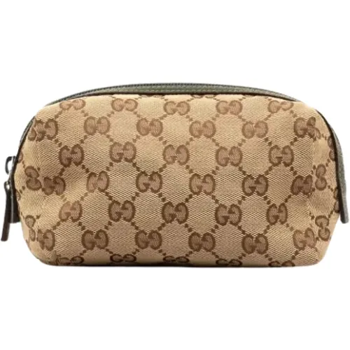 Pre-owned Canvas gucci-bags , female, Sizes: ONE SIZE - Gucci Vintage - Modalova