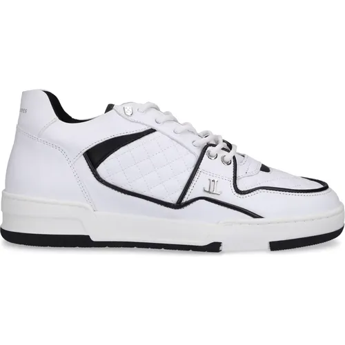 Jordy V Low Sneaker in Calf Leather , male, Sizes: 12 UK, 9 UK, 6 UK, 10 UK, 7 UK, 8 UK, 5 UK - Leandro Lopes - Modalova