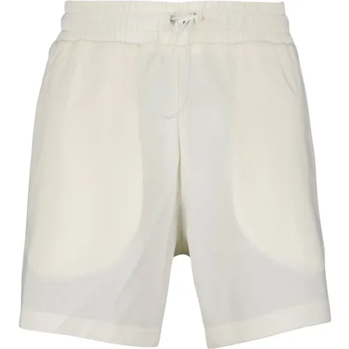 Baumwoll-Casual-Shorts in Unifarbe , Damen, Größe: S - Moncler - Modalova