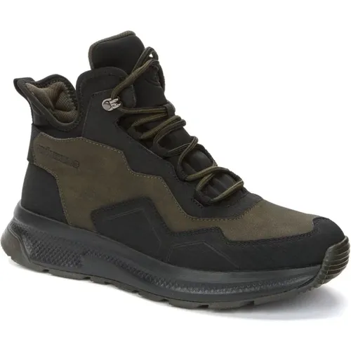Beige Casual Ankle Boots for Men , male, Sizes: 8 UK, 7 UK, 6 UK, 10 UK, 9 UK, 12 UK - Grunberg - Modalova