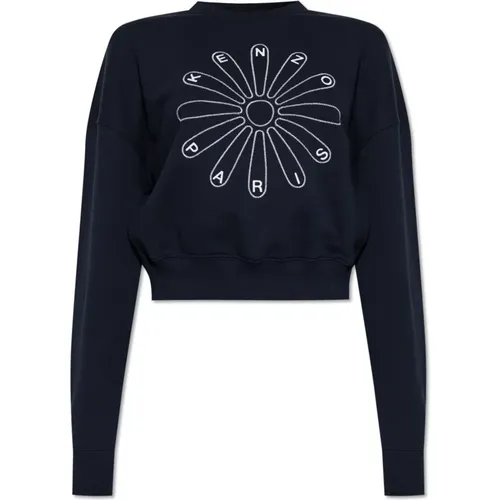 Sweatshirt mit Logo , Damen, Größe: L - Kenzo - Modalova