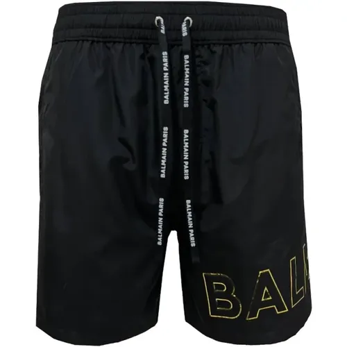 Beachwear , male, Sizes: L, 2XL, XL, M, S - Balmain - Modalova