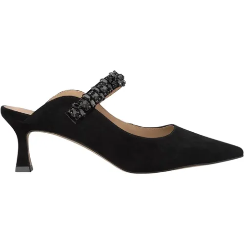 Stylish Heeled Mule Shoe , female, Sizes: 5 UK, 3 UK, 6 UK - Alma en Pena - Modalova