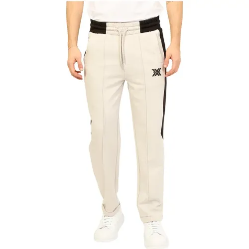 Sporty Grey Drawstring Trousers , male, Sizes: XL, 2XL, L - Richmond - Modalova