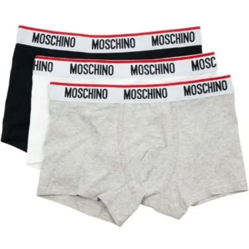 Herren Baumwoll Stretch Trunk Unterwäsche - Moschino - Modalova