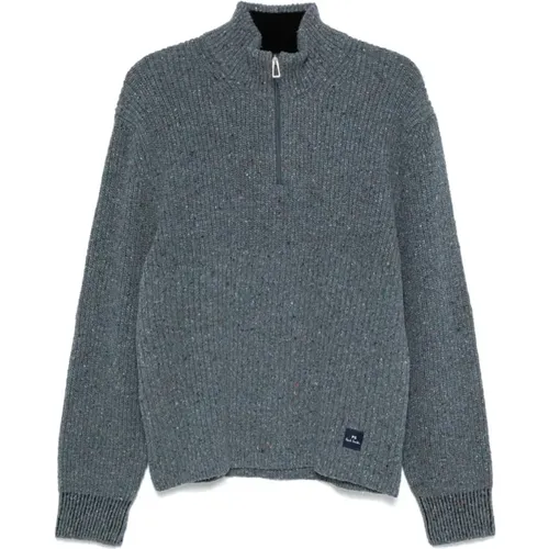 Chunky Strick Stehkragen Pullover - Paul Smith - Modalova