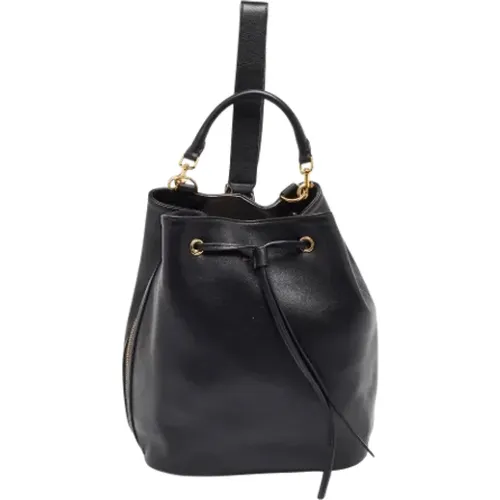 Pre-owned Leather shoulder-bags , female, Sizes: ONE SIZE - Yves Saint Laurent Vintage - Modalova