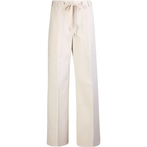 Cotton Drill Trousers , female, Sizes: S - Moncler - Modalova