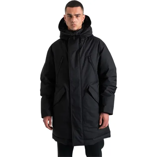 Polyester Parka with Polyurethane Coating , male, Sizes: M, S - Dsquared2 - Modalova