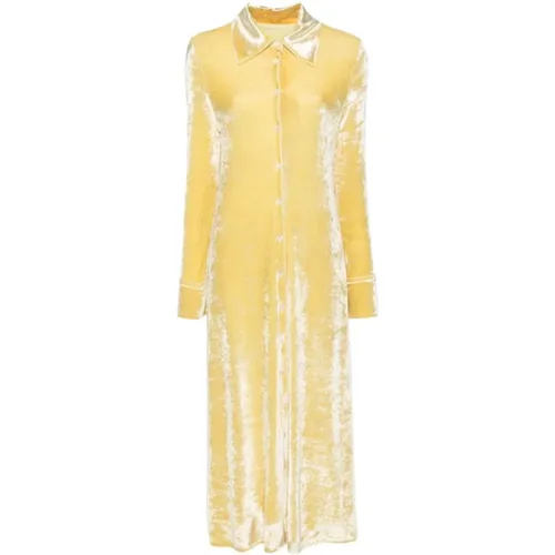 Royal Velvet Dress , female, Sizes: M, L, S - Jil Sander - Modalova