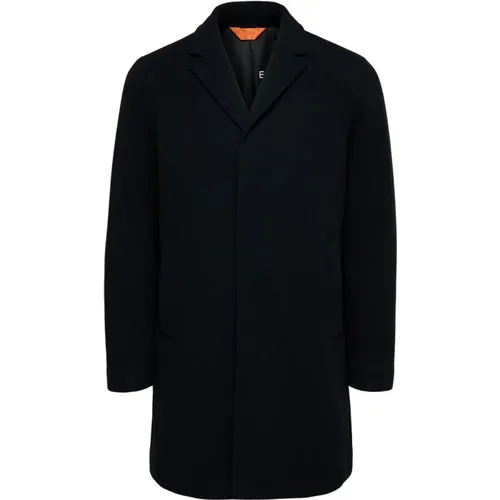 Single-Breasted Coats , male, Sizes: XL, S - Selected Homme - Modalova